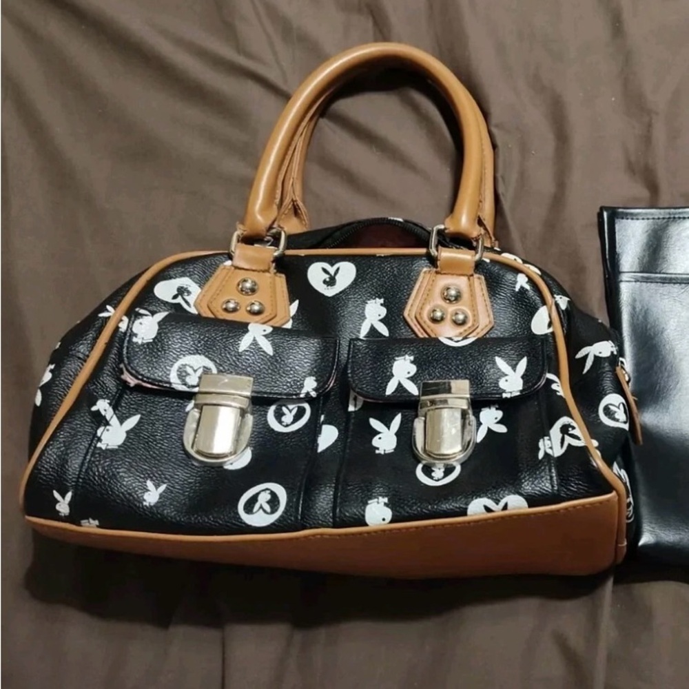 VINTAGE Playboy Bunny 🐰 Monogram Purse